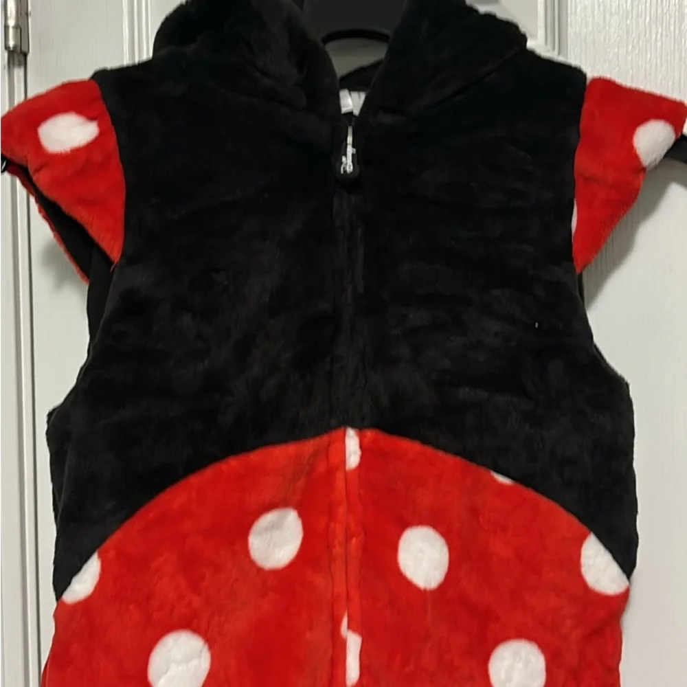 Disney costume Minnie mouse vest puffy costume without gloves size 130/19in 3-4T